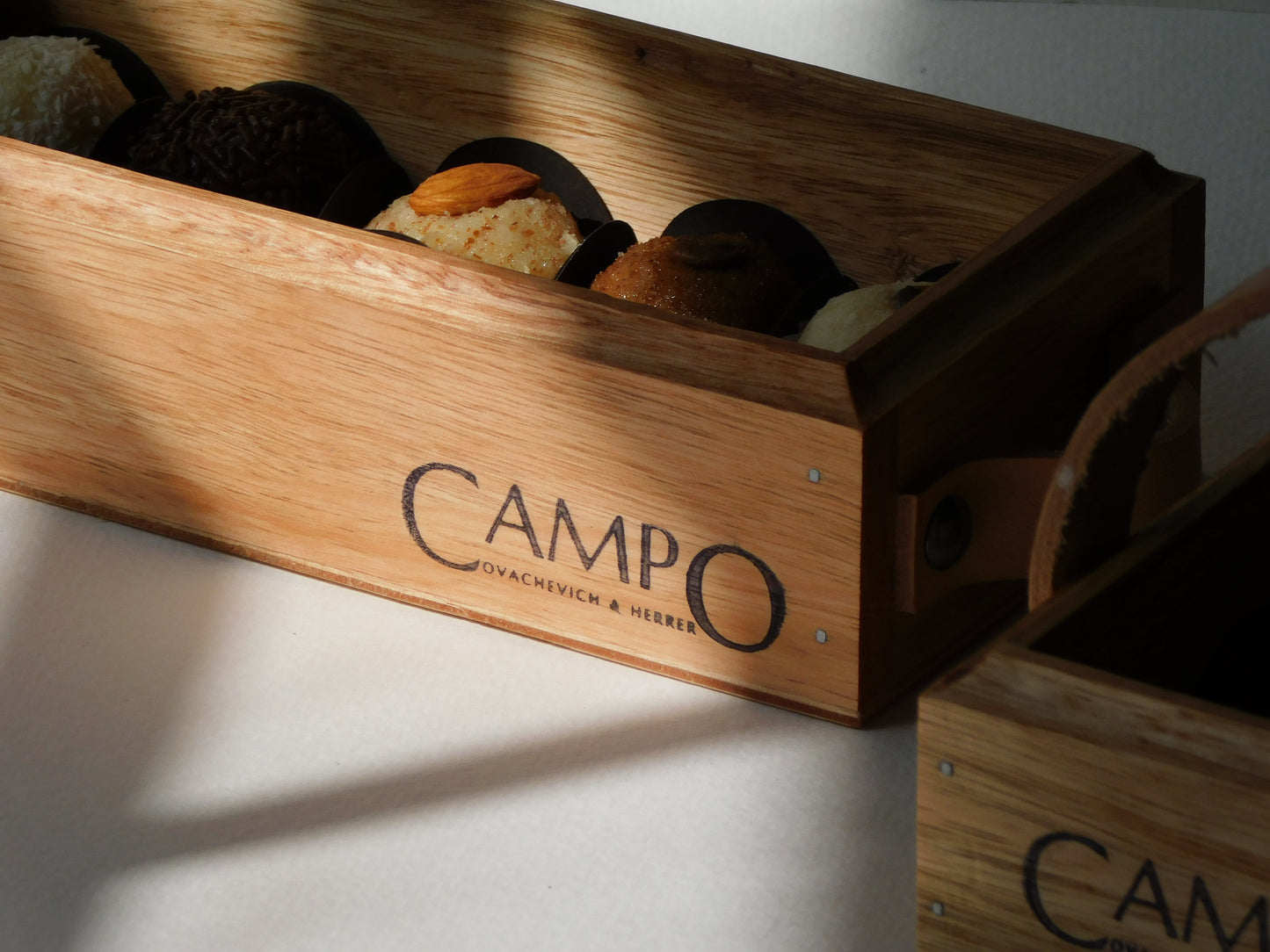 Canasta Setter - 10 brigadeiros finos