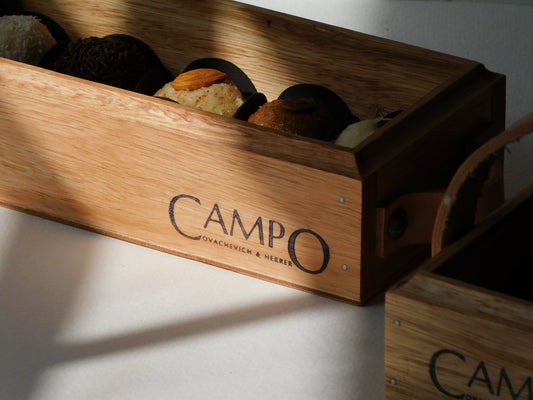 Canasta Setter - 10 brigadeiros finos