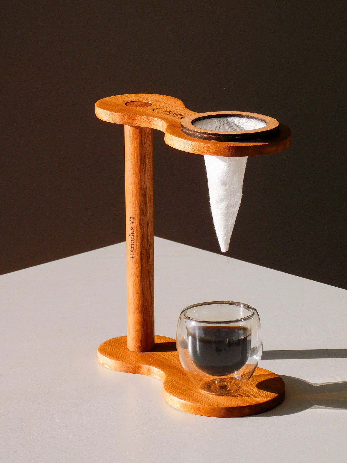 Dripper Hércules + Vaso Espresso